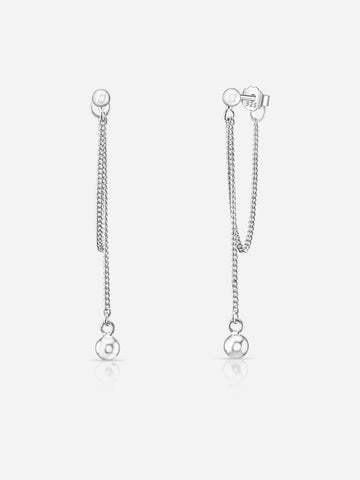 Ball Double Chain Drop Studs