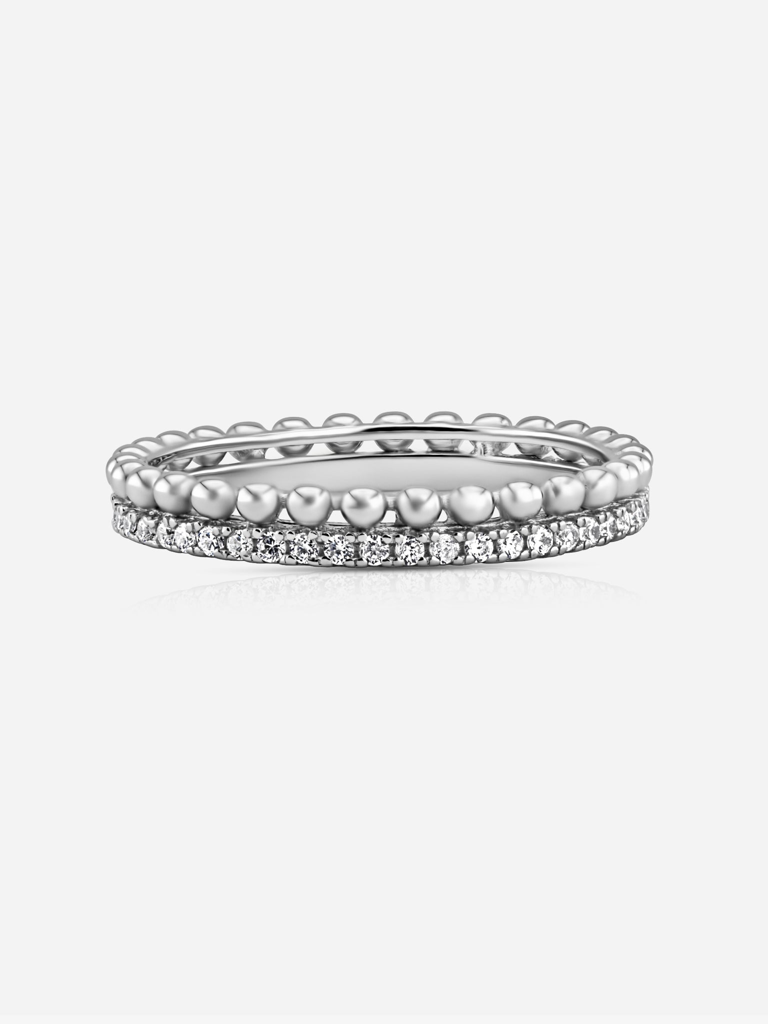 Ball Eternity Pavé Ring