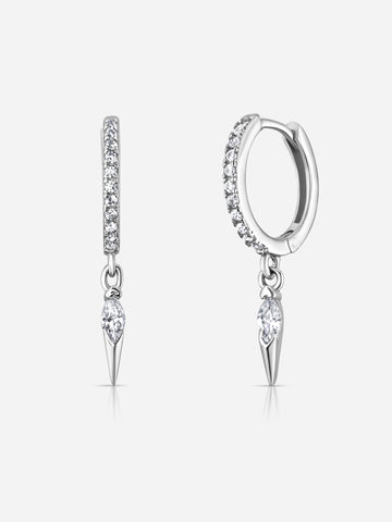 Marquise Spike Huggies