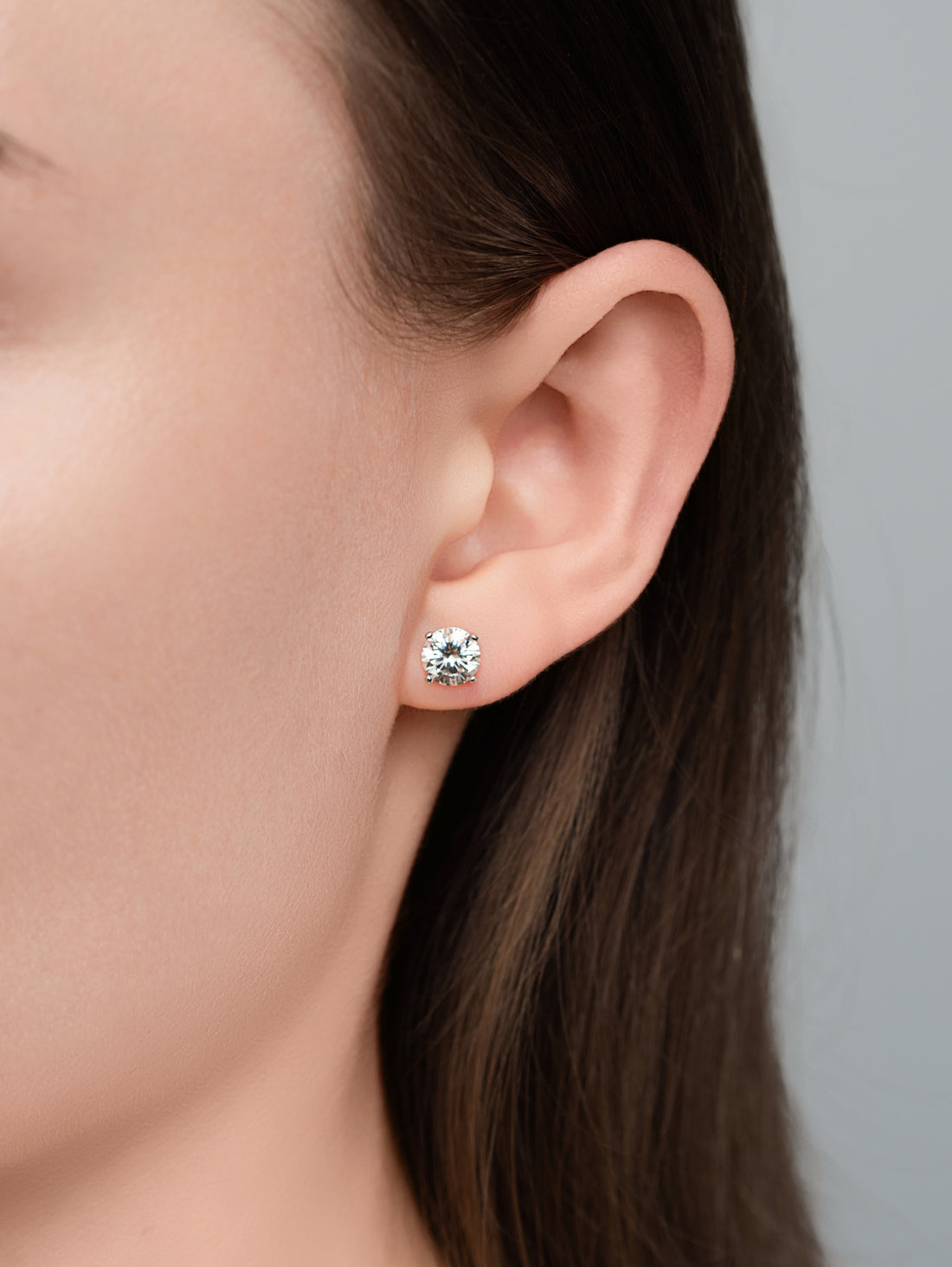 Moissanite Studs