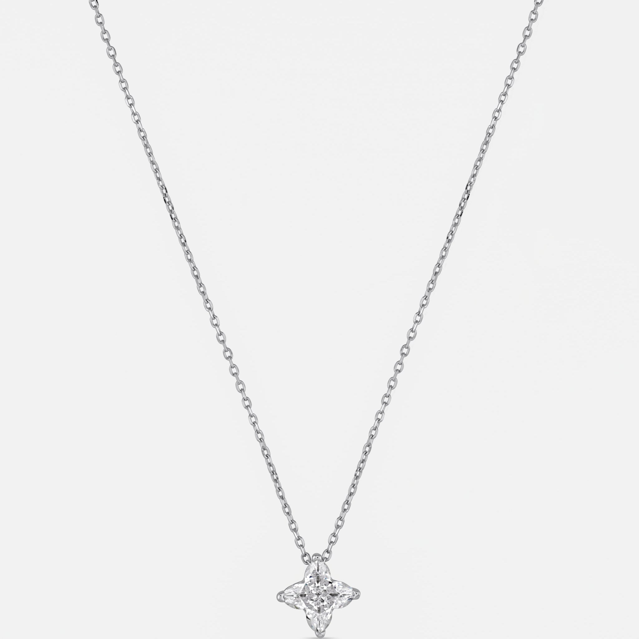 Star Cut Pendant Necklace